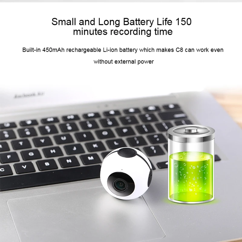Мини Wi Fi камера Volemer 720P ночная версия P2P экшн с датчиком движения цифровая