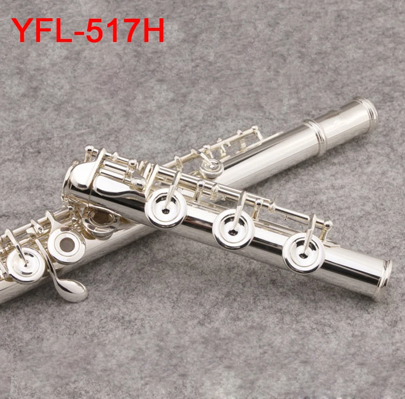 

Japan Professional Flute YFL-517H 17 open Closed hole C tone With E key instrumentos music Playing in the beginner stage flauta