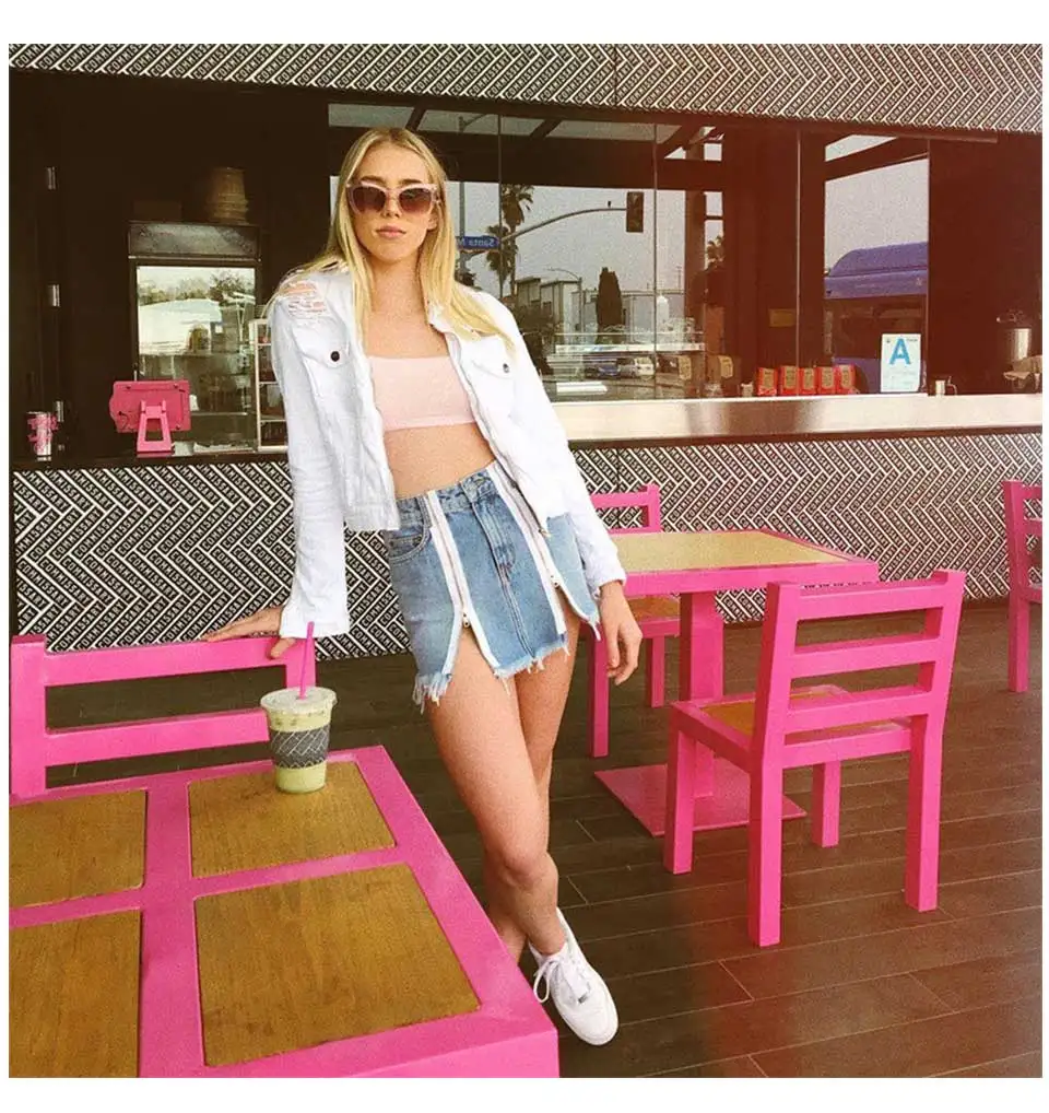 Women Sexy Ripped Denim Mini Skirt Front Open Split Jeans Skirt Zppier Fashion Summer Harajuku Streetwear Stylish Party Skirt