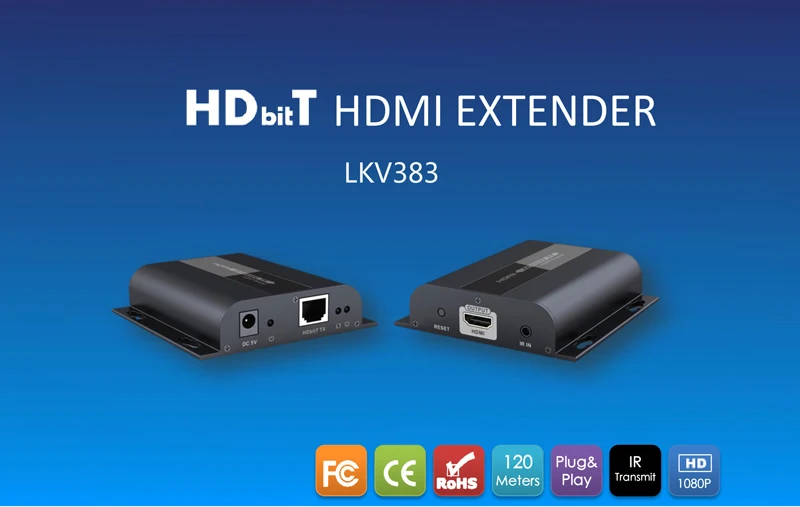 1x4 HDMI через IP удлинитель с ИК 1 отправителем 4 приемника Cat5e/6 передатчик Cat5 на UTP LAN