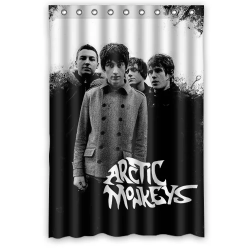 48x72 Inch Shower Curtain Arctic monkeys Printed fashion Style Polyester Bathroom | Дом и сад