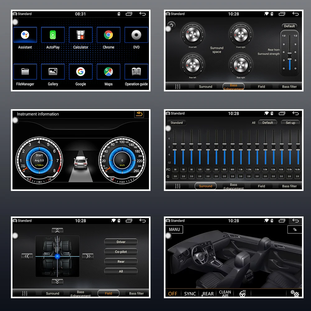 Excellent Car Multimedia player 2 Din Android 8.1 Car DVD For Volkswagen Skoda superb 2009-2014 8" 4G/32G/64G touch screen Car Radio GPS 5