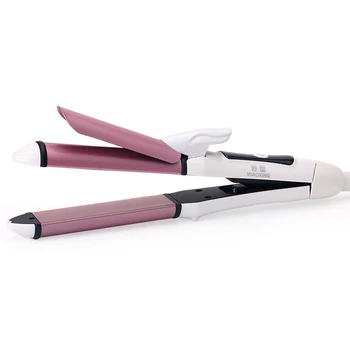 

Ceramic electric curling hair curler straight a dual-use plywood straight iron powder straight perm large volume does not hurt t