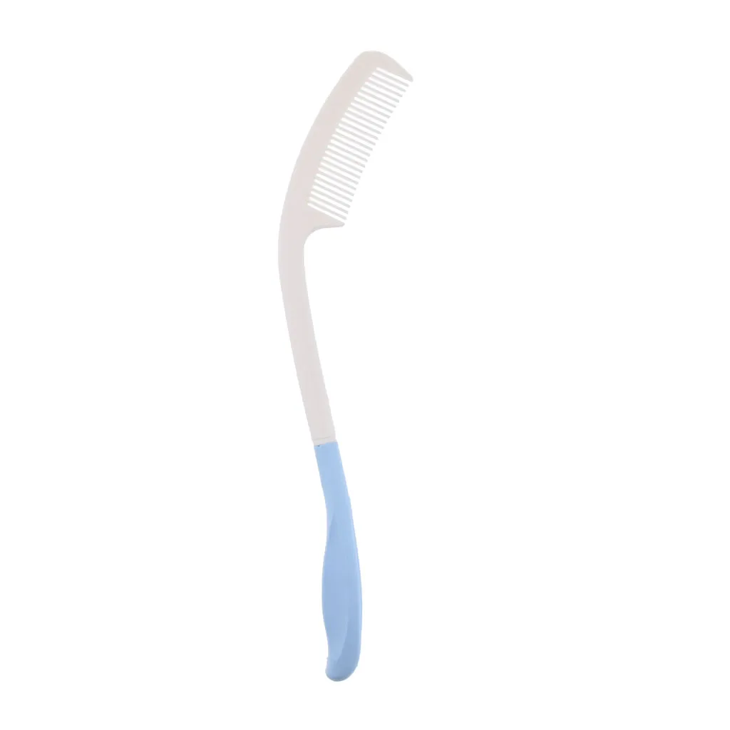 Long Reach Hair Comb Hairbrush Tool for Elderly Arthritis Hand Disabled Women Men 14 inches