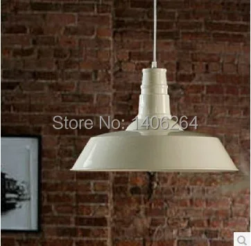 

26CM Industrial Edison Vintage Iron Metal Pendant Hanging Lights Fixtures for Cafe Bar Hall Shop Club Store Restaurant Decor