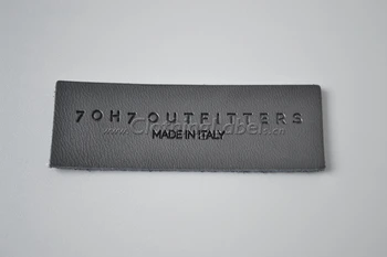 

custom real leather labels for clothing,white,black leather label, embossed logo
