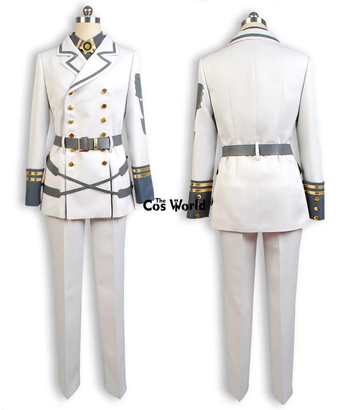Одежда для косплея аниме Seraph Of The End Mikaela Hyakuya униформа в стиле милитари плащ