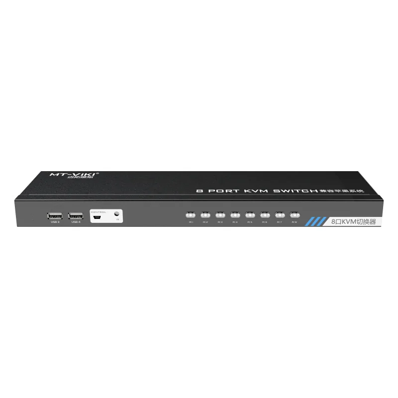 MT-Viki KVM Switch 8 Port Smart  Manual Press