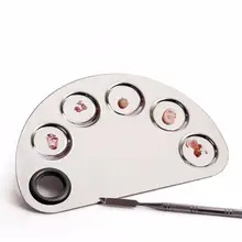 Hot Best Deal Stainless Steel Cosmetic Face Makeup Palette Spatula Foundation Mixing Tool Beauty Girl Nov.8