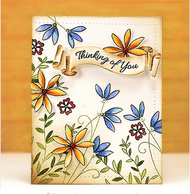 9pcs/Set New Creative Banners Birds Metal Cutting Dies Scrapbooking Photo Album Paper Cards Decoration Crafts Embossing Pop Dies