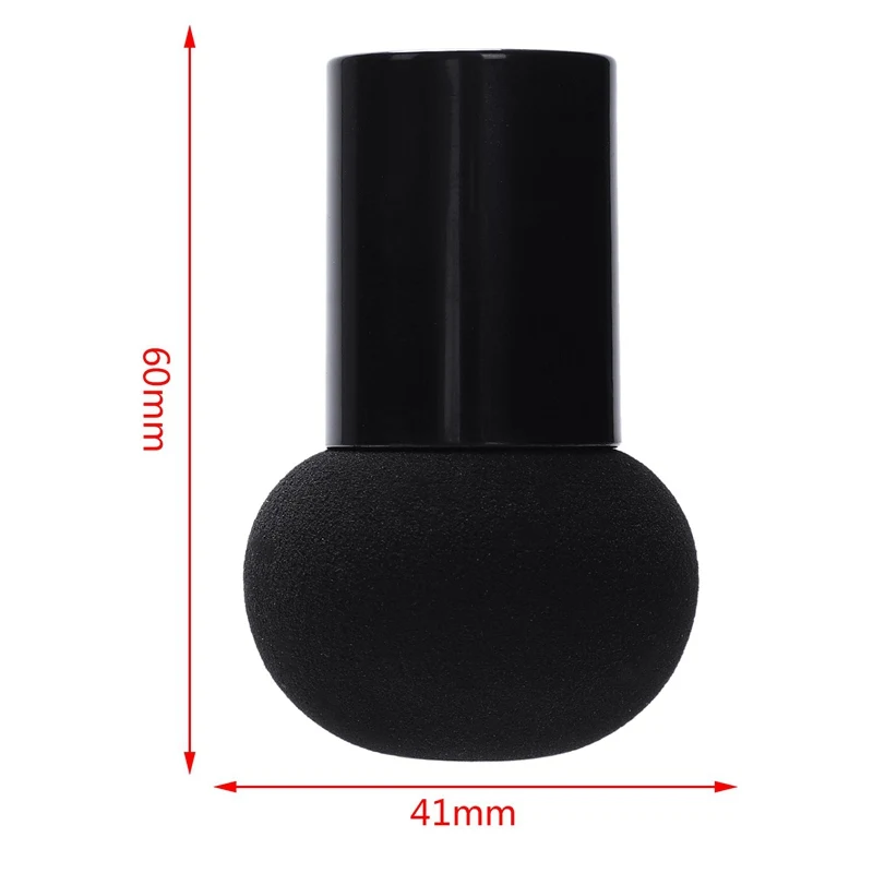 1 Pc Cosmetic Puff Portable Puff Mushroom Head Puff Hydrophilic Non-Latex Puff Water To Become Wet And Dry Fashion Makeup