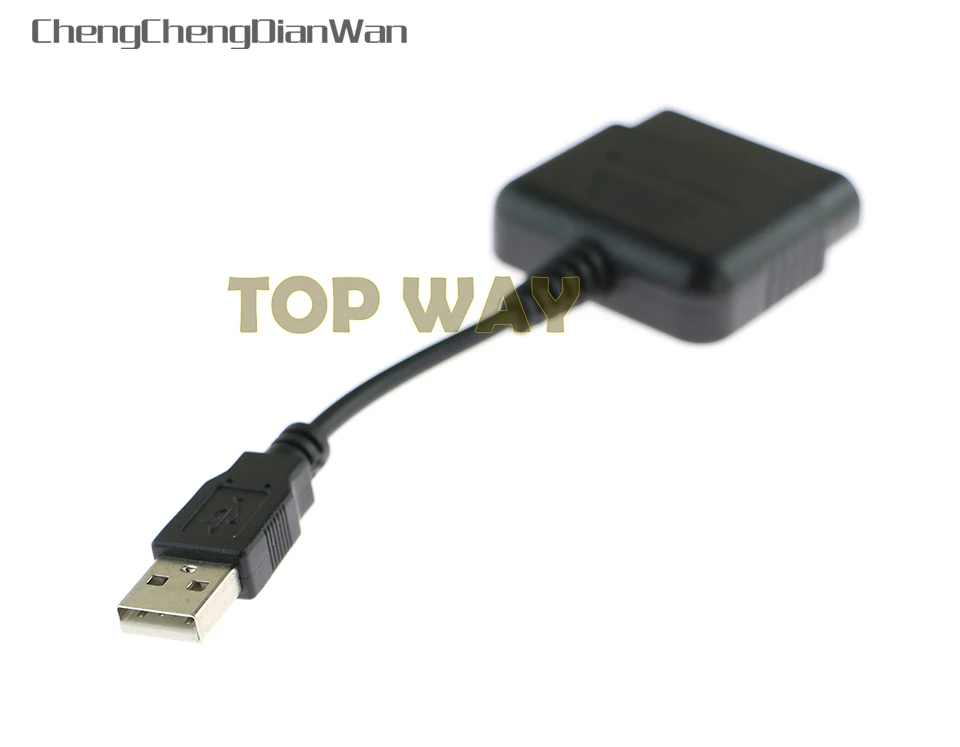 Chengdianwan 60 шт./лот для PS2 PlayStation 2 джойстик геймпад PS3 ПК USB игровой контроллер адаптер