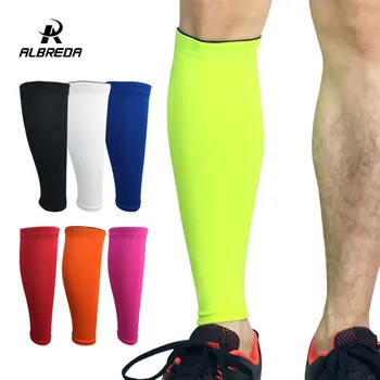 ALBREDA Men&Women Base Layer Compression Leg Sleeve Cycling Leg Warmers Running Football Basketball Sports Calf Support 7 color