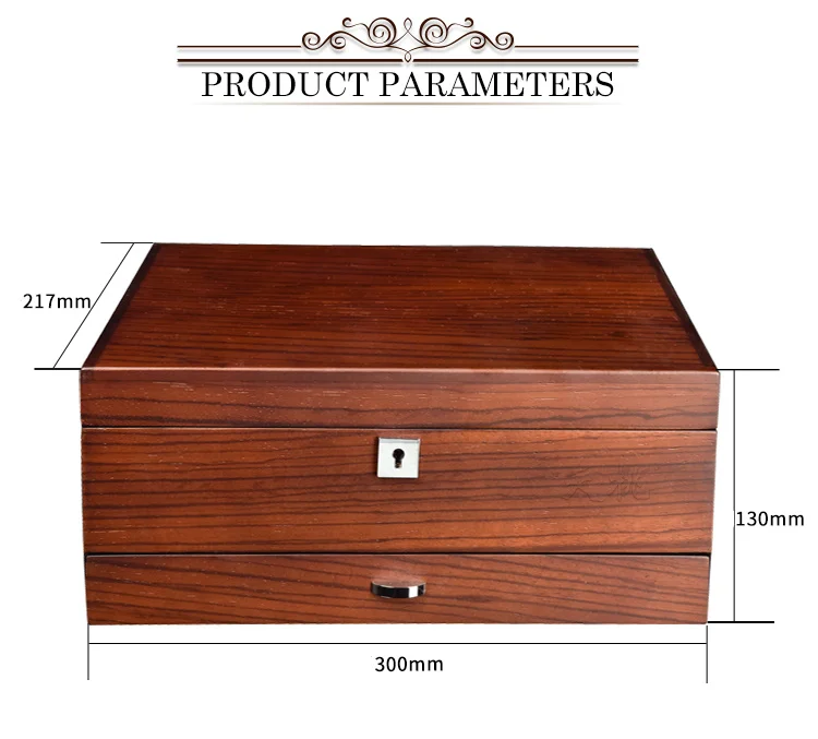 LISM роскошный деревянный дисплей часов коробки, футляр с замком Твердые механические часы случае Органайзер с женщины держатель для хранения драгоценностей случае