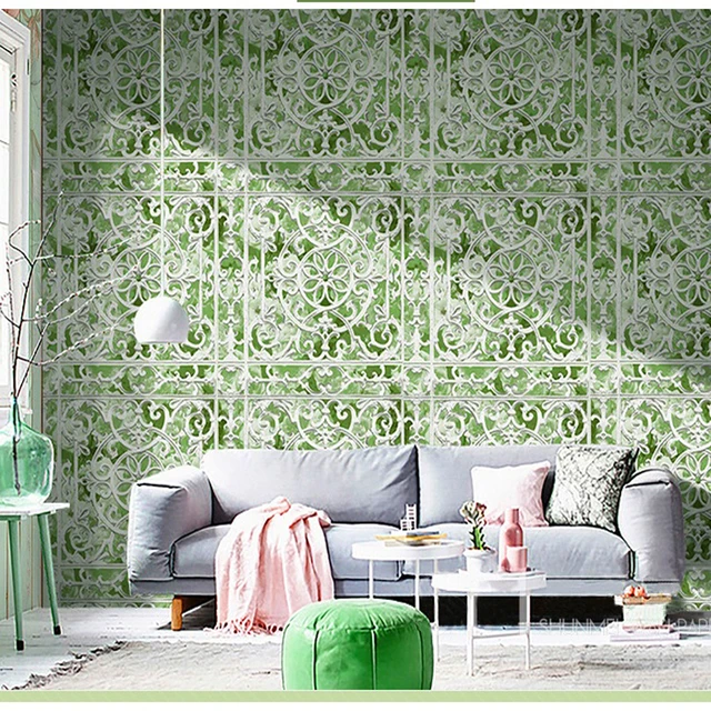 New Design 3D Modern Country Style Waterproof PVC Vinyl Wallpaper for