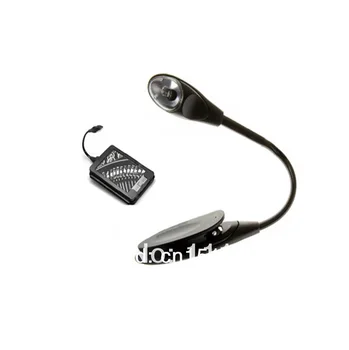

Flexible LED Reading Light For Amazon Kindle Kobo Touch Sony eReader eBook Black Dropship acceptable