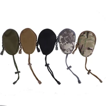 1 шт. мини EDC ключ кошельки Держатель для мужчин портмоне сумка Военная армейская сумка маленький карманный брелок на молнии чехол для двери