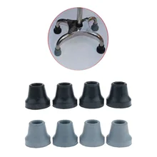 4 pces 5/8 polegada 16mm segurança macia substituição ponta de borracha bengala muletas bengalas mobilidade ajuda para a estabilidade