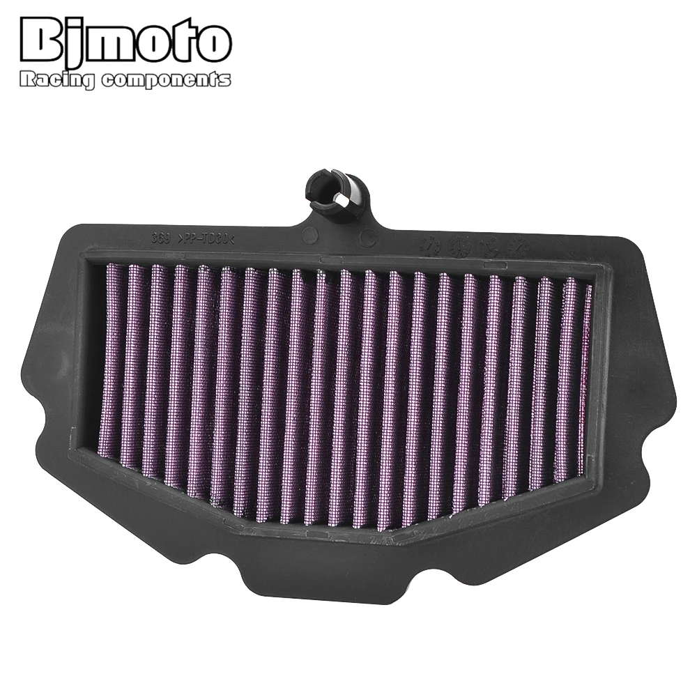 

Bjmoto New NINJA 400 2018 Motorcycle bike Air Filter Cleaner Reuseful Element For Kawasaki NINJA400 2018