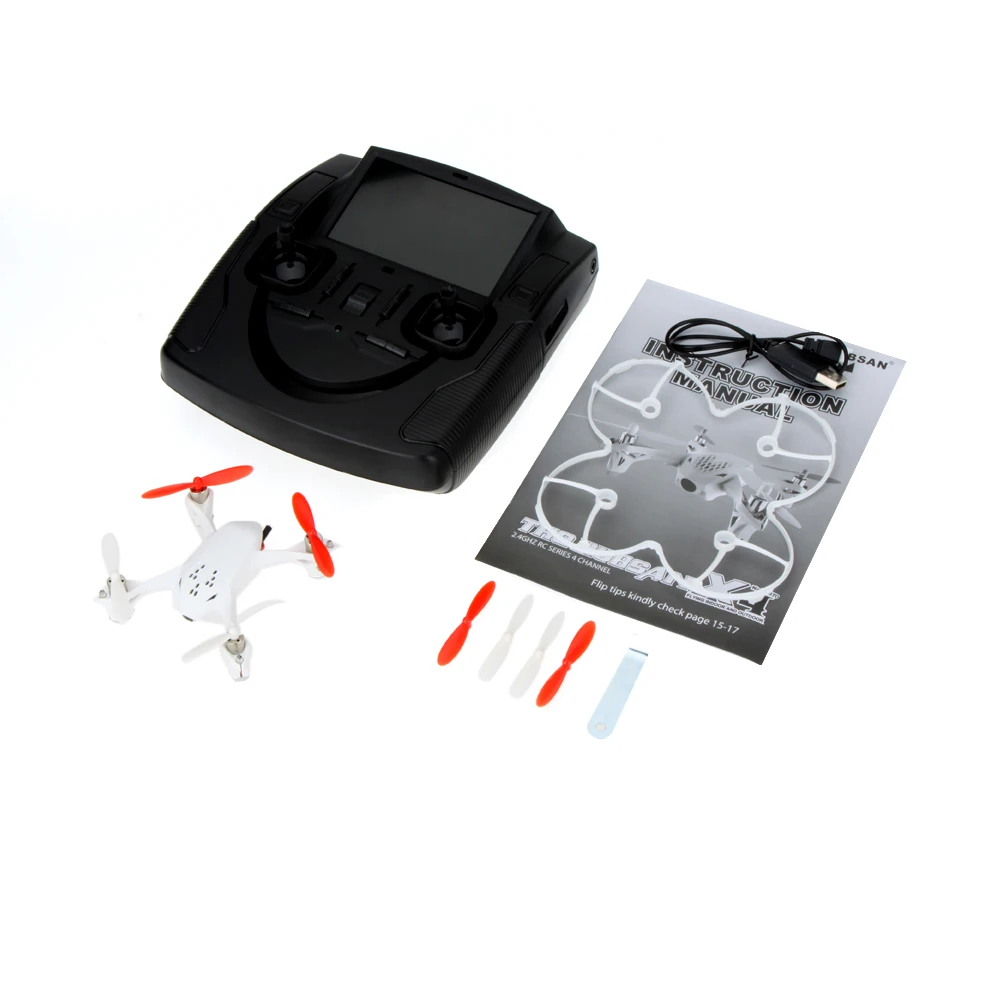 Hubsan X4 H107D RC Mini FPV Quadcopter 5.8G RTF 6-axis System Drone with Camera LCD Transmitter (1)