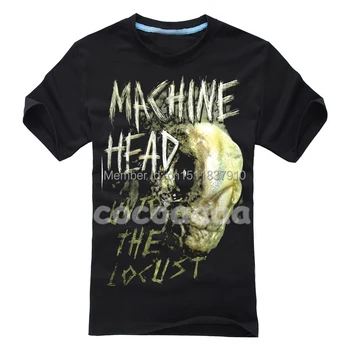 

Machine Head Rock Brand men shirt 3D High Quality new mma hot skull items fitness Hardrock heavy Dark Metal 100%Cotton 02