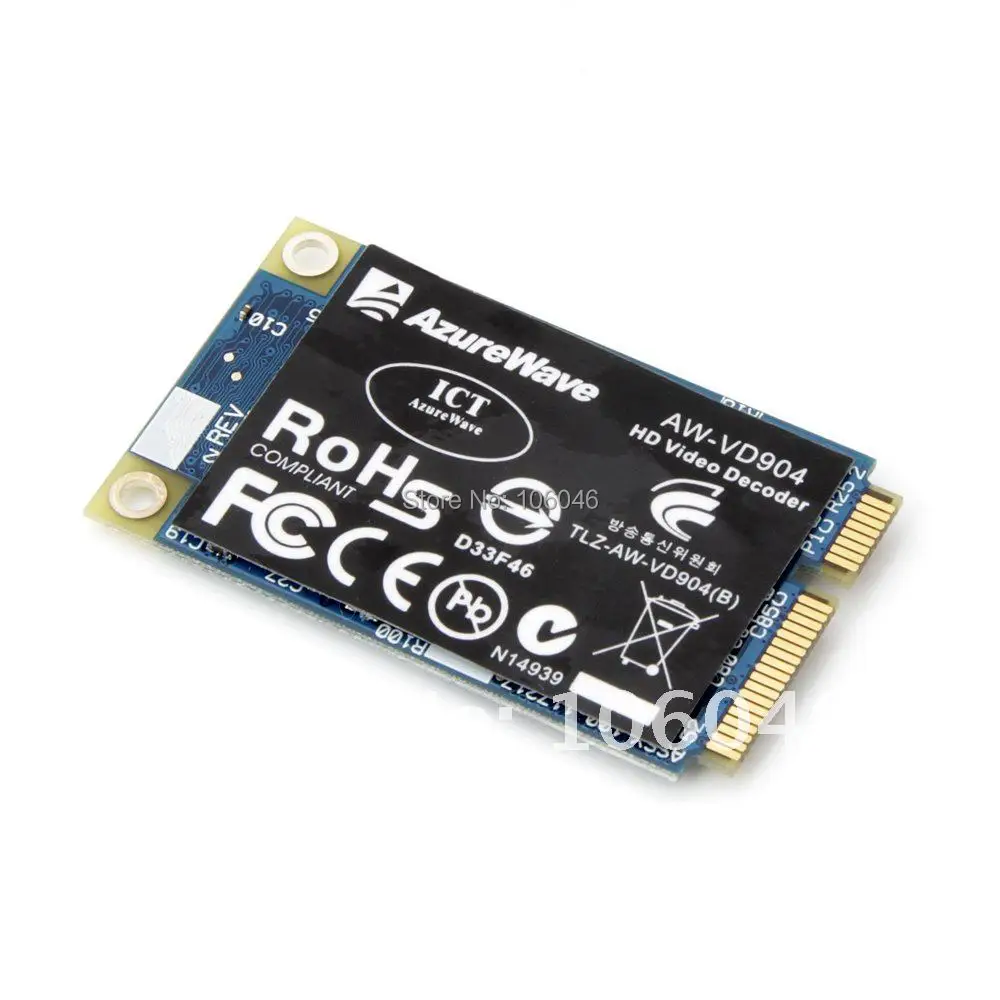 Azurewave AW-VD904 Broadcom Video Audio Hardware Decoder BCM970012 Crystal HD PCI Express Mini Card New | Компьютеры и офис