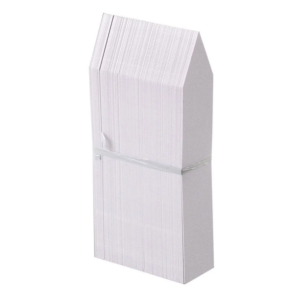 

100 Set LARGE PLANT GARDEN MARKERS LABELS SEEDS NAME PLANTS TAGS WHITE PVC