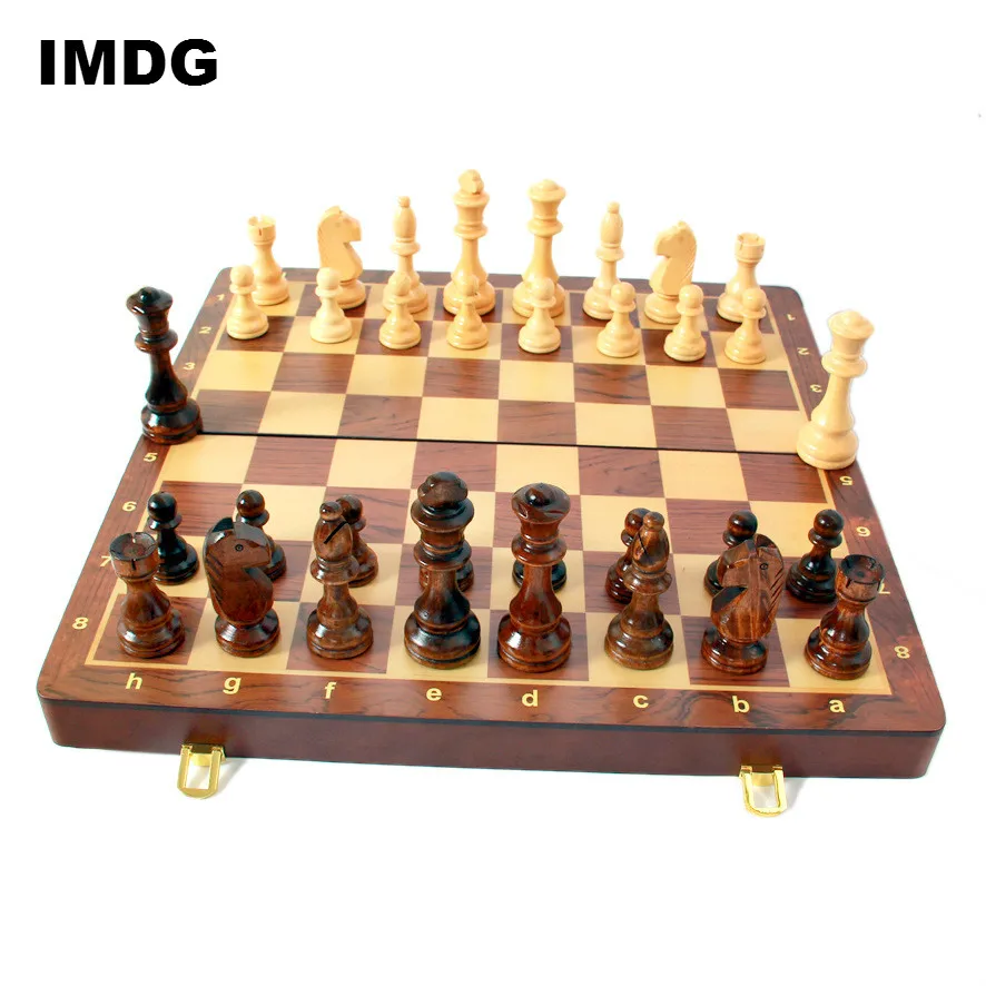 

Foreign Trade Fine Wooden Chess Flower Wooden Chess Veneer Board Multi-match 2 After Environmental Paint Color Box