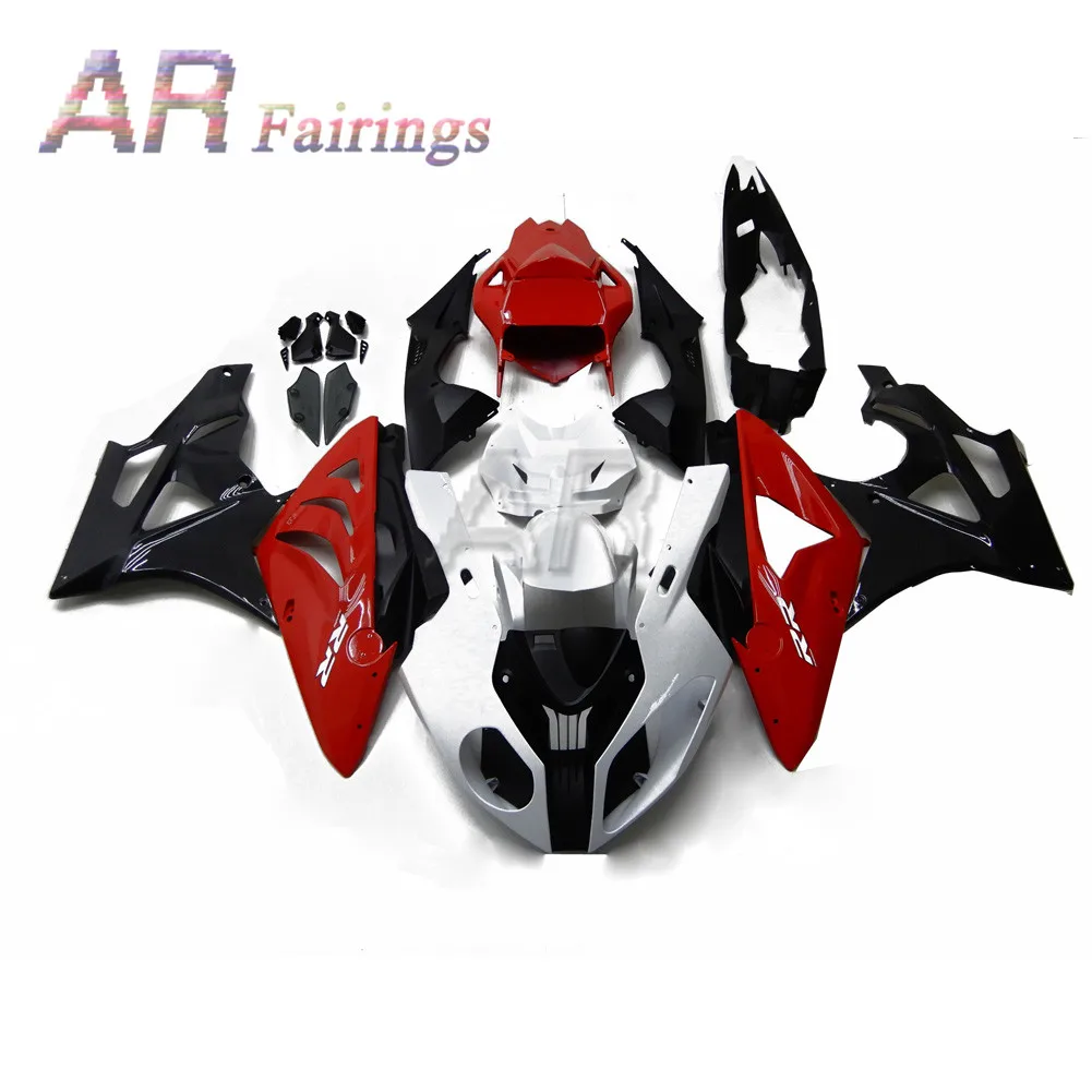 

For BMW S1000RR 09-14 Full Fairing Kit Injection Cowlings Advanced UV lighted W/ Screws S1000 RR 2009-2014 12 13 11 10 Red Black