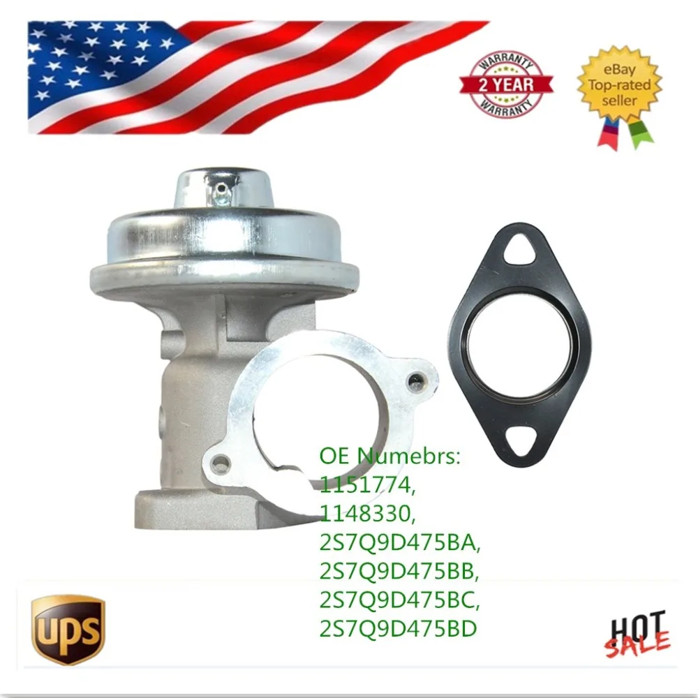 Клапан EGR AP03 для Ford Transit Bus/Box Mondeo MK3 JAGUAR X-TYPE 2 1148330 2S7Q9D475BA 2S7Q9D475BB 2S7Q9D475BC 2S7Q9D475BD |