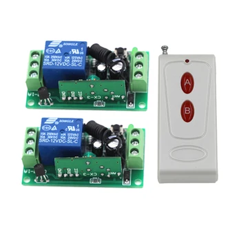 

DC 9V 12V 24V Remote Control Switch 1CH 10A Relay Receiver Teleswitch Wireless Remote Switch Transmitter Receiver