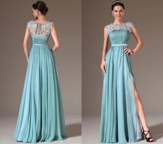 

vestido de renda appliques beading party dresses 2014 new fashion hot sexy women Formal long evening elegant dress free shipping