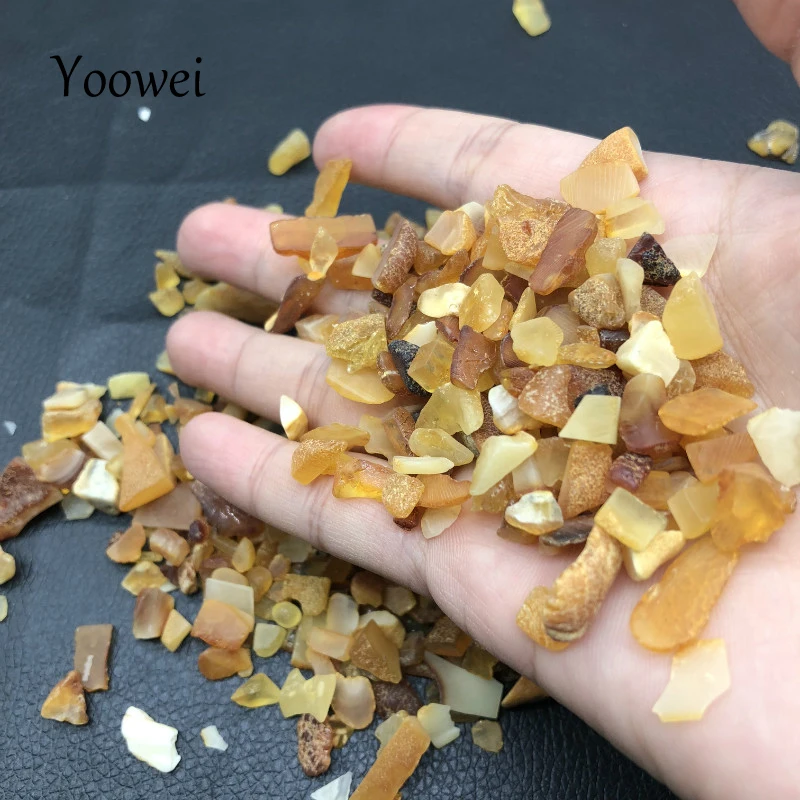 Yoowei 500 г неправильные янтарные бусы для исцеления оригинальная каменная крошка Редкие Прибалтики натуральные янтарные бусы подушка для хорошего сна