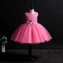 kids girl dress baby girl clothes dress girl wedding girl dress sleeveless princess dress baby wedding tutu dress Wedding wedding girl