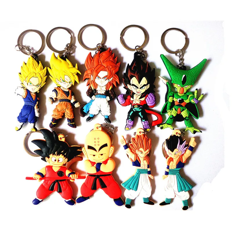 Buy Anime Dragon Ball Z Figures Keychain Keyring