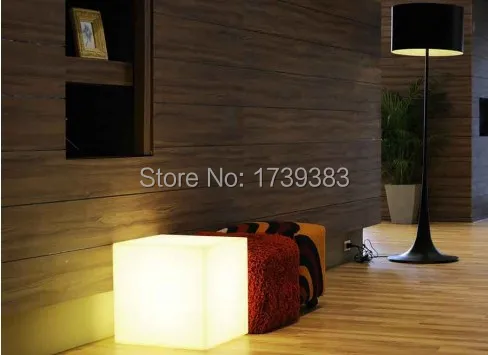 

35CM100% unbreakable led Furniture chair/table Magic Dic LED Remote controll square cube lumineux light for variety of occasions