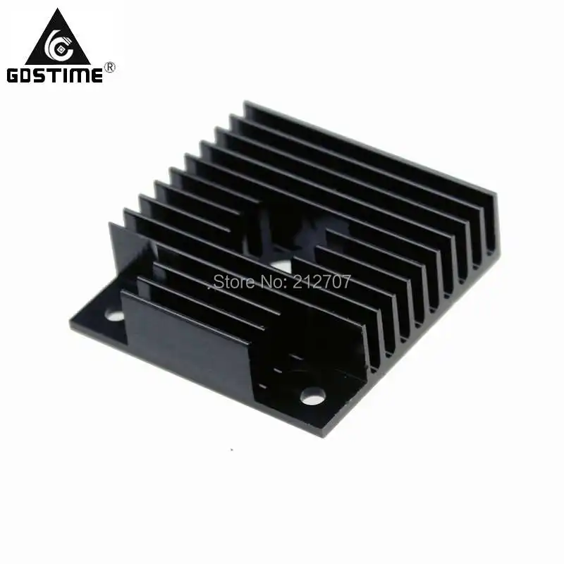 

2 Pieces/lot Gdstime 40x40x11mm Cooling Fins Aluminum MK7/MK8 Makerbot 3D Printer Heatsink