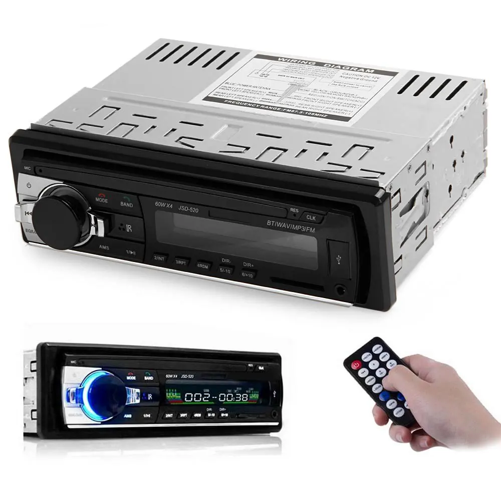 Prix pour Simple Din Voiture Stéréo Audio 12 V Bluetooth V2.0 En-dash FM Récepteur Entrée Aux Récepteur USB MP3 MMC WMA FLAC Voiture Radio Lecteur Prix pour Simple Din Voiture Stéréo Audio 12 V Bluetooth V2.0 En-dash FM Récepteur Entrée Aux Récepteur USB MP3 MMC WMA FLAC Voiture Radio Lecteur