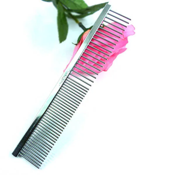 Buy Stainless Steel Comb Long Hair Shedding Clean