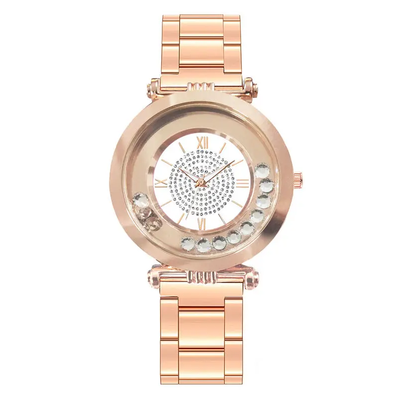 

Steel strip Gold Bangle Luxury Watches Stainless Steel Retro Ladies Quartz Wristwatches Fashion Casual Women Dress Watch