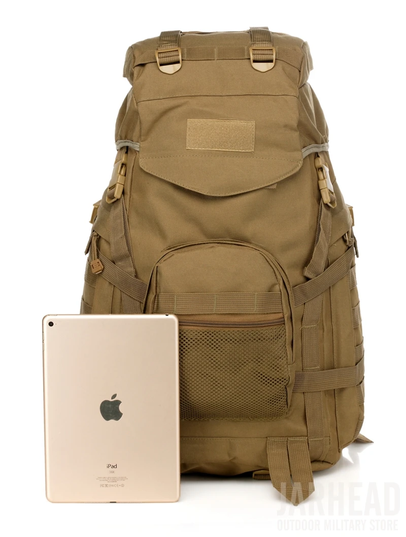 Bolsa do Exército de Trekking ao ar Livre Tático Mochila Militar Esporte Viagem Acampamento Caminhadas Camuflagem Bolsa Assalto 60l 5 saco do exército de trekking esporte viagem