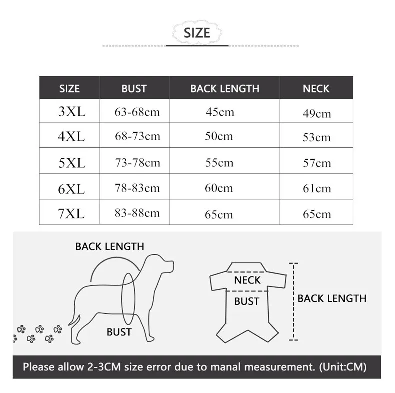 Pet Dog Winter Warm Fleece Coat Jacket Thermal Dog Hoodies Pajamas Clothing Golden Retriever Dog Clothes for Big Large Dogs_