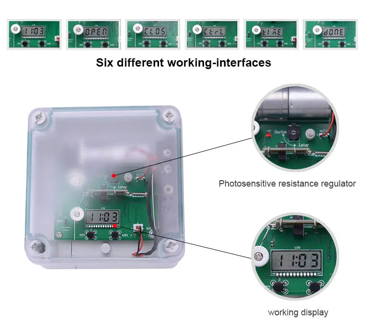 ZORASUN автоматический курятник дверной Открыватель контроллер дверной комплект с таймером автоматическое закрытие курятник клетка птицы принадлежности для фермы