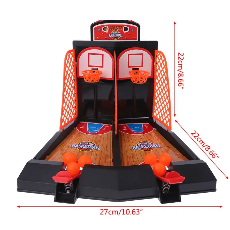 Мини настольная игра баскетбол игрушки Крытый Настольный палец баскетбольная площадка съемное устройство