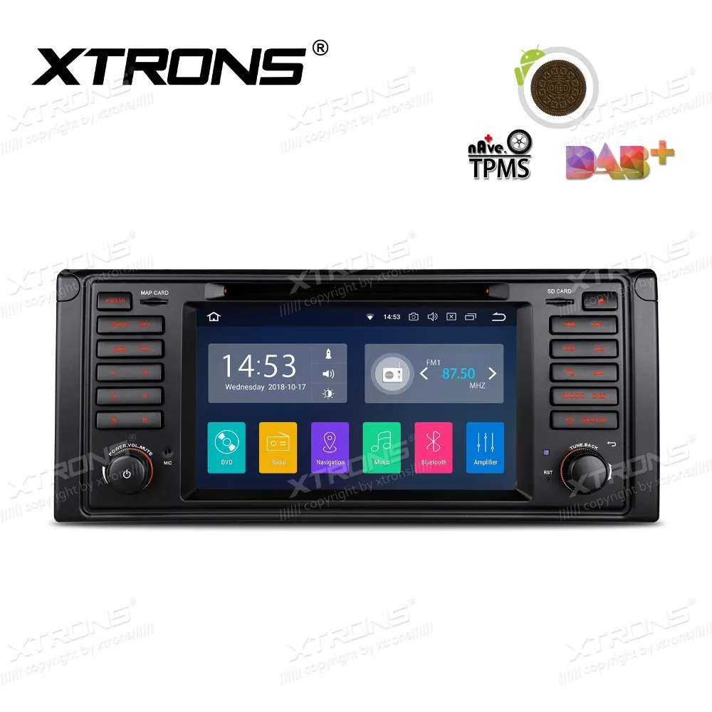 XTRONS 7 &quotAndroid 8 1 dvd-плеер автомобиля радио gps RCA RDS wifi CANbus для BMW E39 M5 1999 2000 2001 2002 2003/7