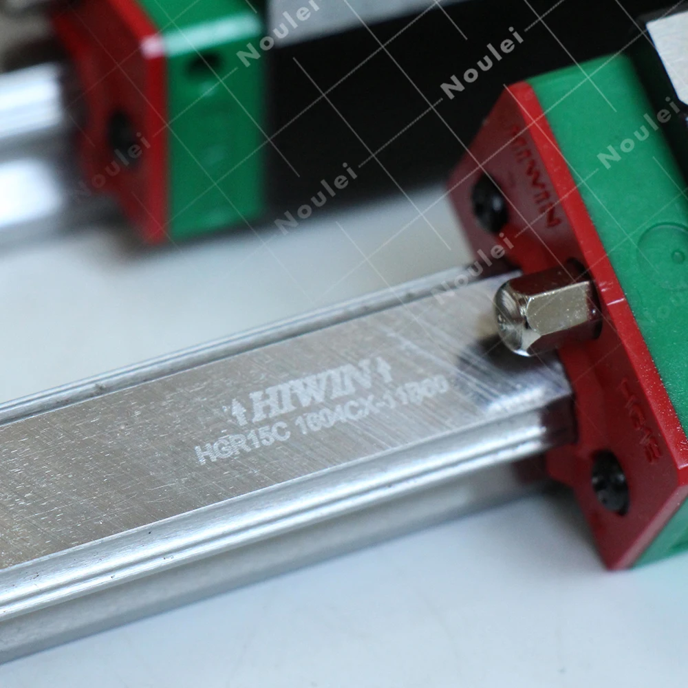 CNC HGH15 HIWIN 15 мм 2 шт. линейные направляющие HGR15 и 4 HGH15CA каретки скользящие блоки 300 350