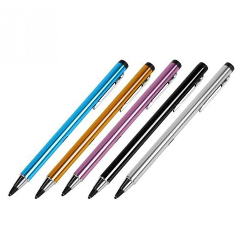 HOT Rechargeable Aluminum Capacitive Touch Screen Pen Phones Tablet Writing Stylus