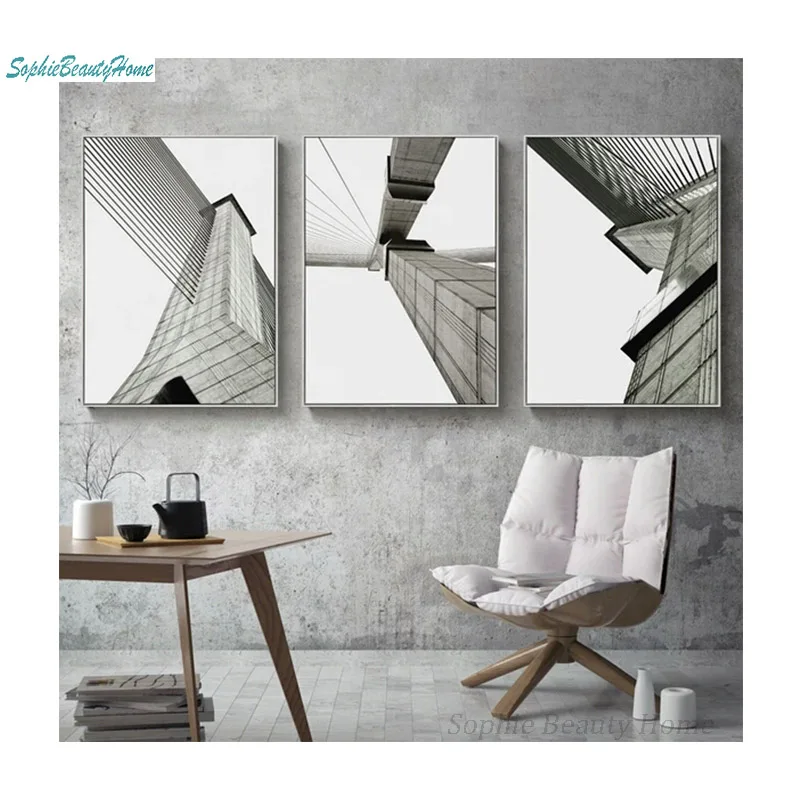 

5D DIY Diamond Abstract City Landscape Embroidery Painting Mosaic Triple Pattern Diamond Painting Cross Stitch Embroidery