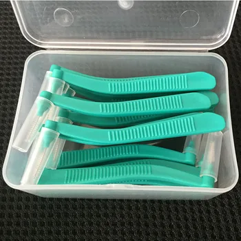 

Dropshipping 15 Pcs L Shaped Interdental Brush Orthodontic Toothbrushes Soft Dental Oral Care Brushes SMJ