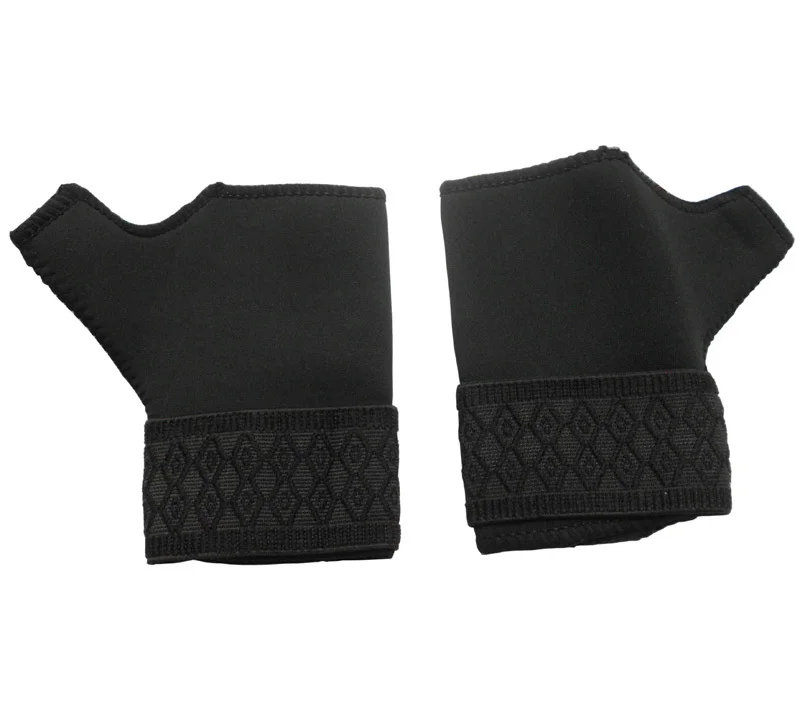 Black Neoprene Adjustable Wrist Thumb Hand Support Brace Glove Sports